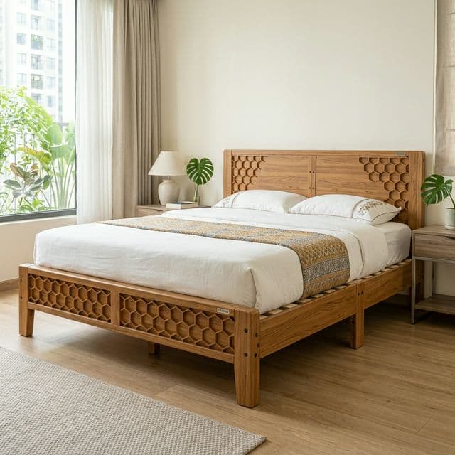 Giường Nhựa 1 Mét 8 - Hình ảnh chi tiết 1