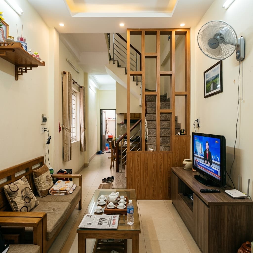 Hoàn Thiện Nội Thất Nhà Phố 3 Tầng KĐT Hòa Xuân